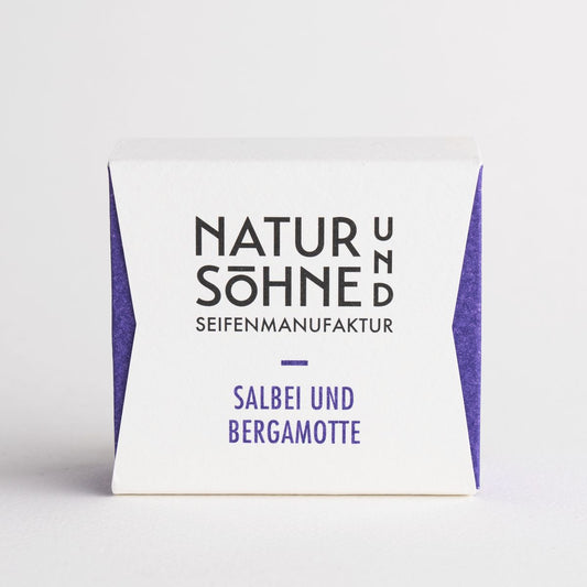 Naturseife Salbei und Bergamotte, Seife zu 100g