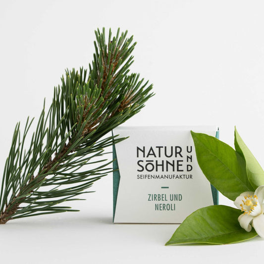 Naturseife Zirbel und Neroli, Seife zu 100g